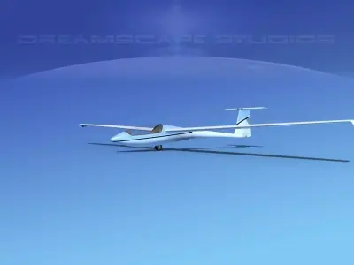 Centrair C-101 Pegase V10 Low-poly 3D model