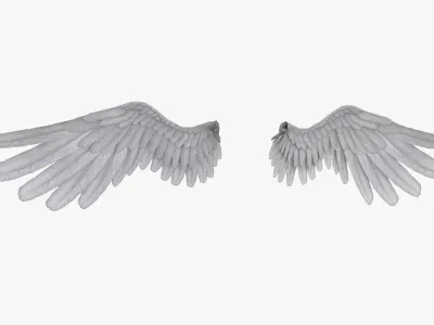 wings - Alas de Angel - Low poly Low-poly 3D model