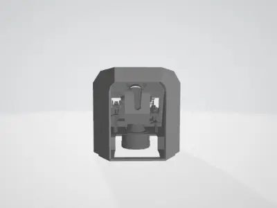 GERMAN NAVAL GUN WW1 and WW2 Low-poly 3D model