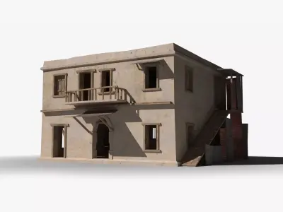 Arab x31 Low-poly 3D model