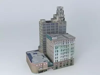 Pigott Building Free 3D model