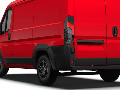 Citroen Jumper Van L1H1 2024 3D model