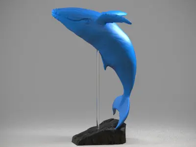 Blue Whale Free 3D print model