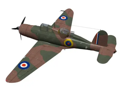 Blackburn Roc 3D model