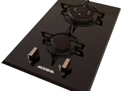 Modena Built In Gas Hob BH 1325 L Free 3D model