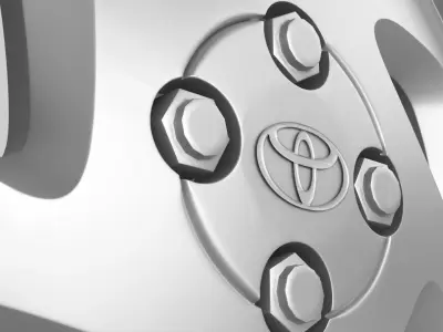 Toyota Wheels 1998 - 2002 3D model