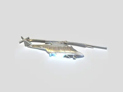 LAFD Helicopter 3D print model