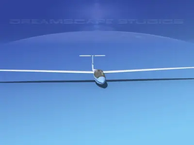 Centrair C-101 Pegase V10 Low-poly 3D model