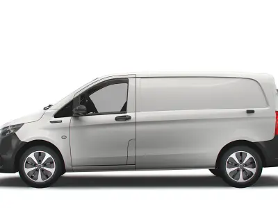 Mercedes Benz EQV Cargo Van L1 2021 3D model