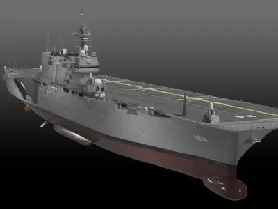 JS Kaga DDH-184 3D model