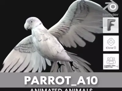 Parrot A10 3D model