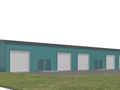 Commercial-002 Warehouse 3D model