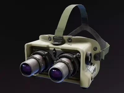 AN PVS-5 Goggle Low-poly 3D model