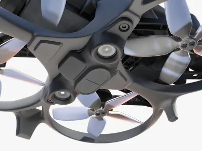 FPV Drone DJI Avata 3D model 3D model