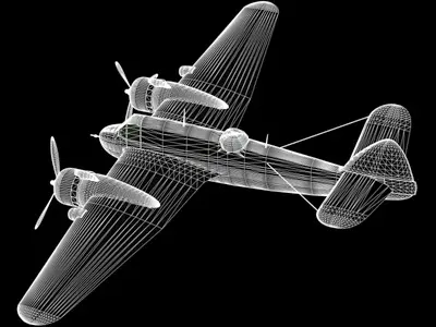 Bristol Beaufighter 3D model