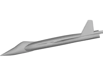Sukhoi Su-47 3D model