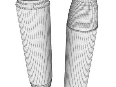 30 Carbine Cartridge 3D model