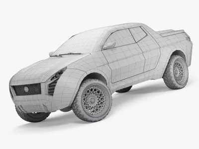 Pickup Concept 2015 Free 3D model