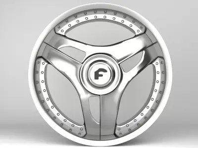 Forgiato 713-2 Wheels 3D model