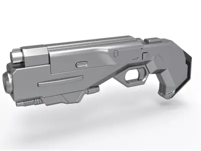 Blaster from the movie MIB International 2019 3D model