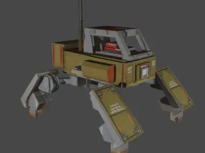 QuadroBot 3D model