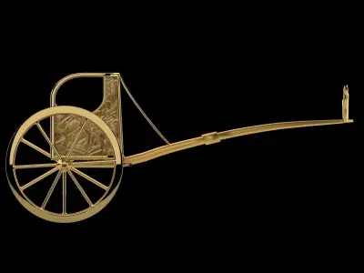 King Tut Chariot   3D model