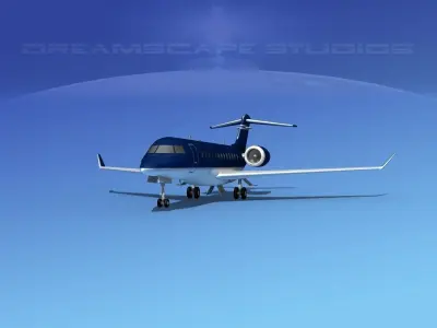 Global Express 6000 V07 3D model