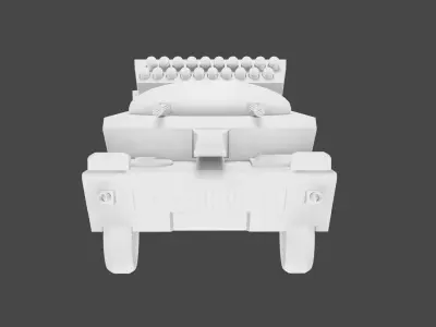 Q-Tron GB-23 Tank 3D model