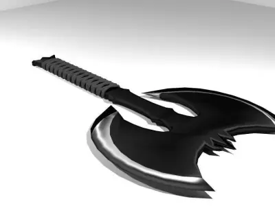 Battle Axe - Ninja Trowing Axe 3D model