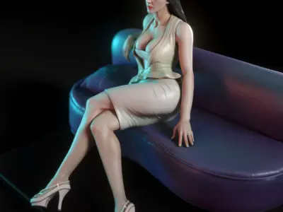 Persephone from The Matrix Reloaded 3D print model