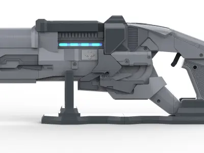 Cold Cannon - Legends Of Tomorrow - STL CAD - Commercial Use 3D print model