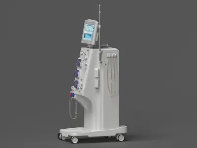 Dialysis Machine 3D model