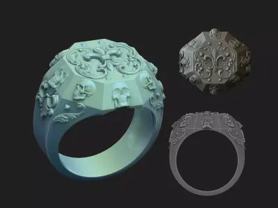 chopper ring 3D print model