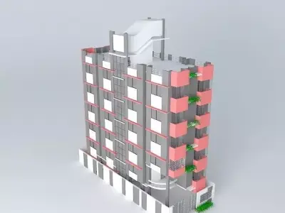 Residence fans 3D model