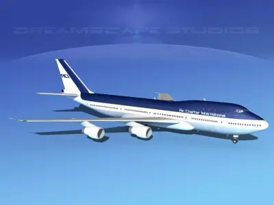 Boeing 747-100 Air Charter Intl 3D model