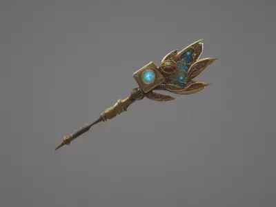 Weapon Low-poly 3D model