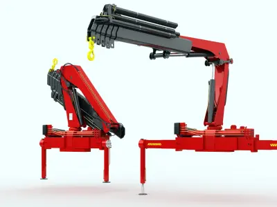 Loader Crane 3D model purchase