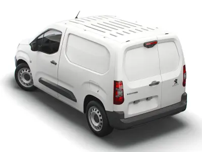 Peugeot Partner Van SWB 2021 3D model