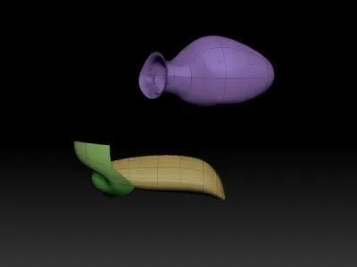 Cat 3D Base Model Low-poly 3D model