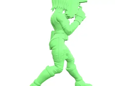 Regina - Dino Crisis - 32mm Miniature 3D print model