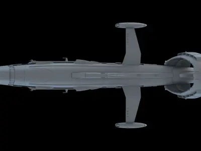 Space Liner 3D model