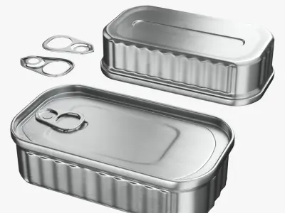 Tin Can 01 3D model