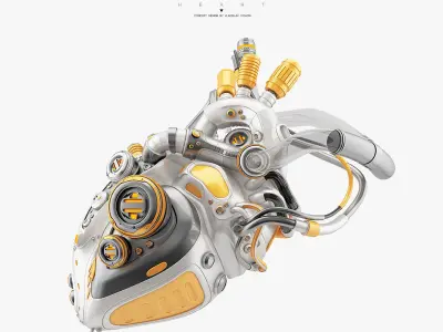 3D model Robotic heart III 3D model