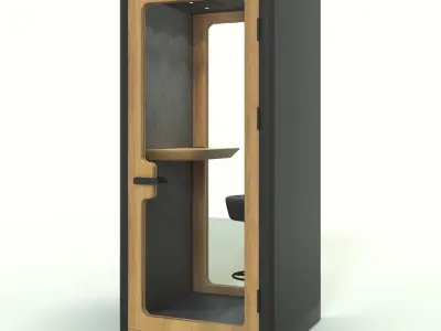 BUSYPOD Office Phone Booth Free 3D model