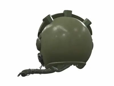 Pilot helmet jc-6 3D model
