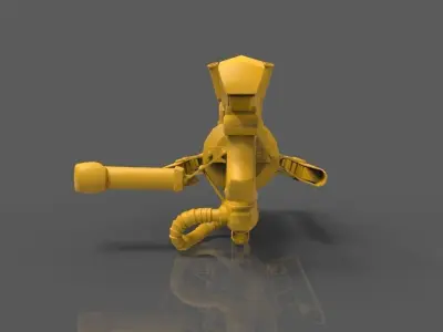 Ratchet and Clank Gun 3D model