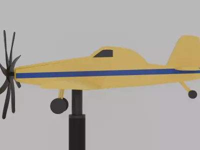 Air Tractor AT802 Whirligig Free low-poly 3D model