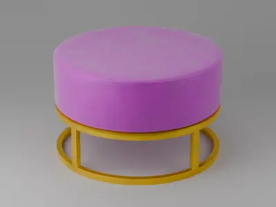 Ottoman Free 3D model