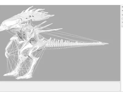 Alien 1007 3D model