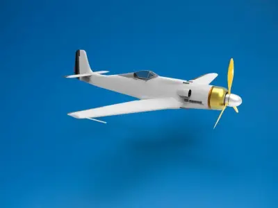 Focke-Wulf Fw 190  3D model